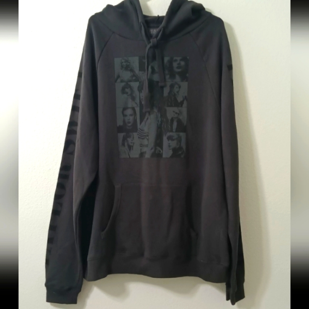 Taylor Swift The Eras Tour Sweatshirt Hoodie Gray XL Regular